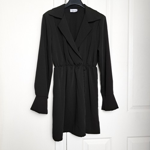 Bundle 2 Mixed Black Beige Blouse Dress 8-10UK/36-38EU New Look Luna - Imagen 8 de 13