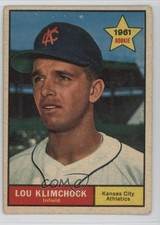 1961 Topps Lou Klimchock #462 1oa8