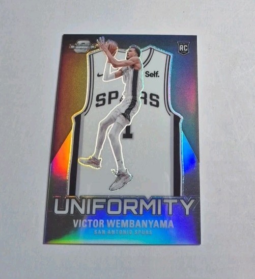 Victor Wembanyama Uniformity Silver Prizm SP 2023-24 Contenders Optic 🔥 Spurs
