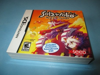 Solatorobo: Red the Hunter Box Set (Nintendo DS) NEW & Sealed!