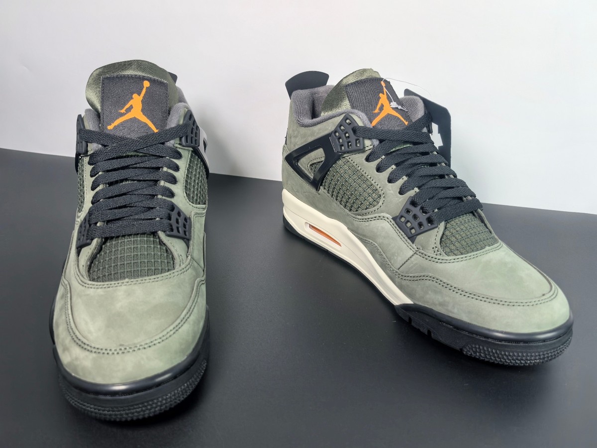 Size 8 - Undefeated x Air Jordan 4 Retro 2025 Green for sale
