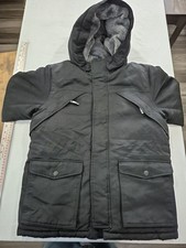 Gap Kids XL Cold Control Max Black Hooded Warm Jacket.