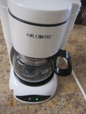 Mr. Coffee AR4 Filter Coffee Machine 4 Cup White 