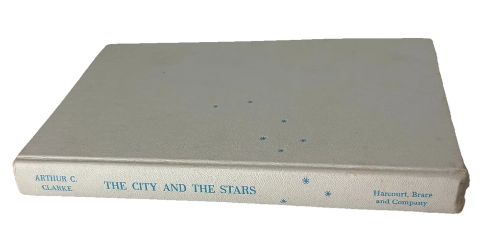 The City and the Stars Arthur C. Clarke First US Edition 1956 HC No DJ - Image 2 of 4