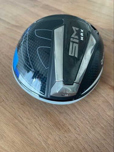 TaylorMade driver SIM Max 9.0 degree 1W Head Only Right Handed very good F/S - Picture 6 of 12