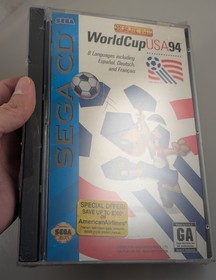 Sega CD - World Cup USA 94 - Brand New Factory Sealed