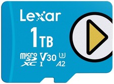1TB Play Blue Micro SD Card, UHS-I, C10, U3, V30, A2, 4K, Up to 160MB/s micro...