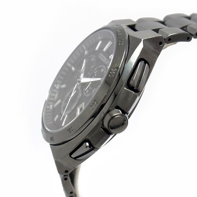 Citizen AT3014-54E Attesa Black 43mm Titanium Solar Radio