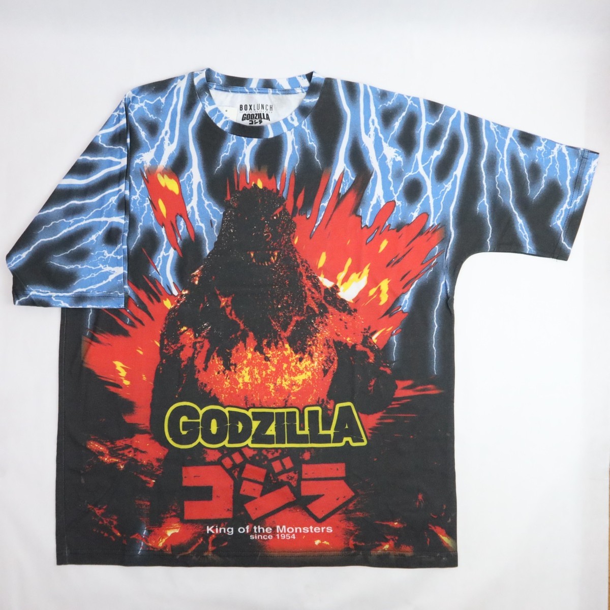 2XL GAKKIN 雷鳴 LIGHTNING SHIRT SHORTS セット Godzilla Lightning Shirt Medium BoxLunch Exclusive King of the