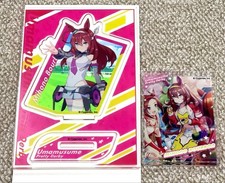 Uma Musume Big Acrylic Stand Acrylic Block Set of 2 Mihono Bourbon