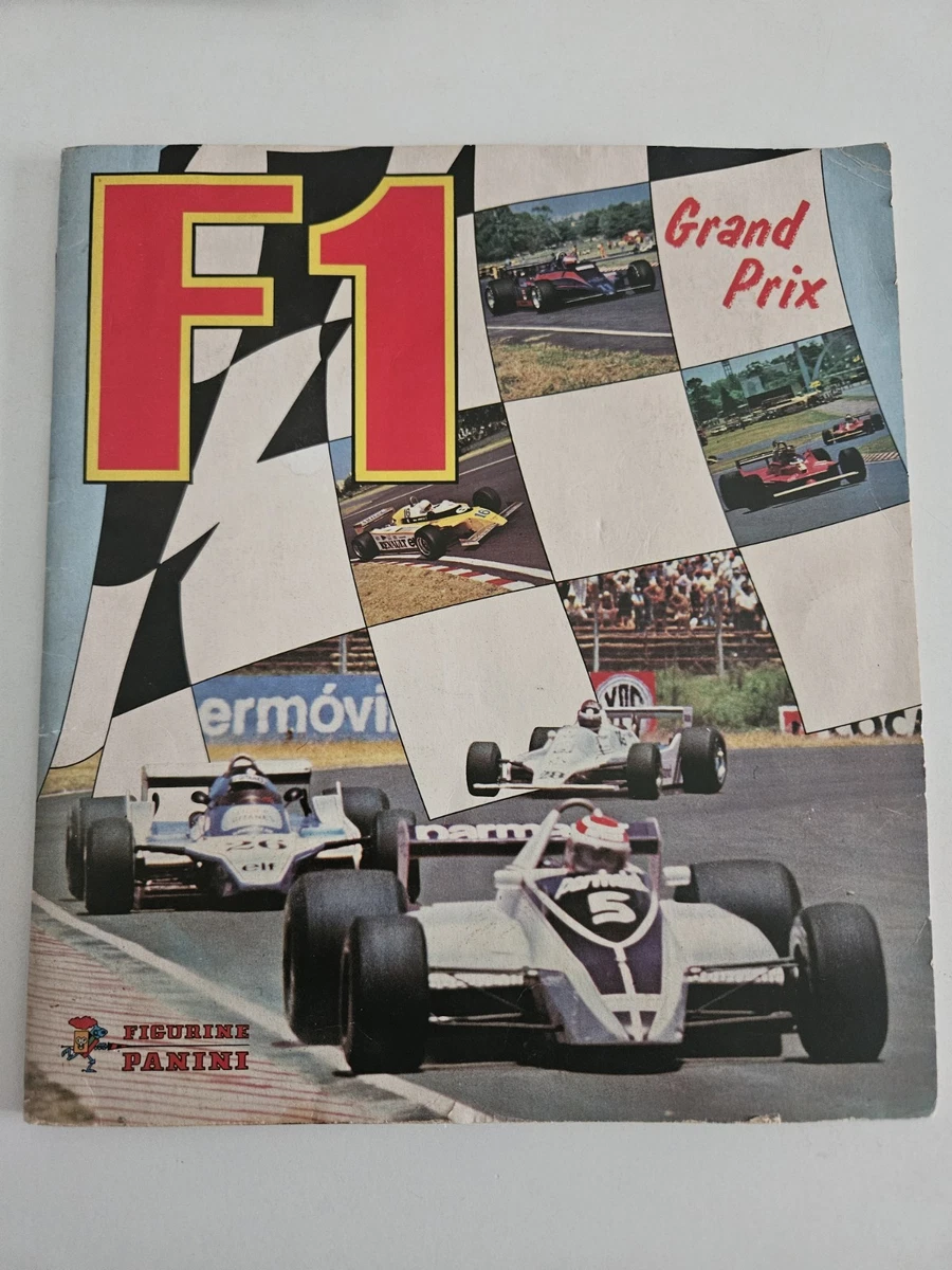 Álbum De Figuritas Fórmula 1 Grand Prix De 1980 Completo