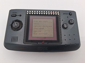 Neo Geo Pocket Color Carbon Handheld Game Console Tested