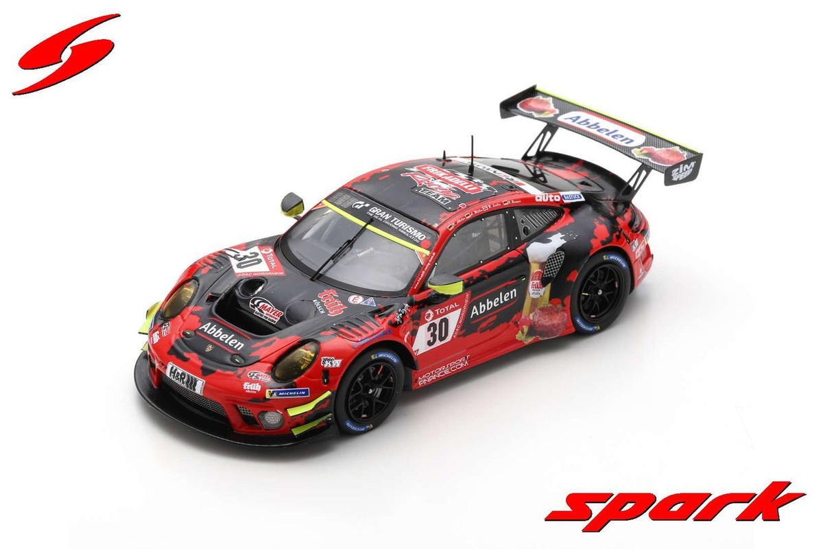 Spark SG703 1/43 PORSCHE 911 GT3 R NO.30 24H NÜRBURGRING