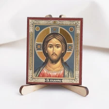 OUR LORD JESUS CHRIST Orthodox Icon Byzantine Icon Christian Icon 2.3x3.5"