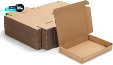 7X5X1 Inches Shipping Boxes Pack of 50 Small Corrugated Cardboard Box Mailing