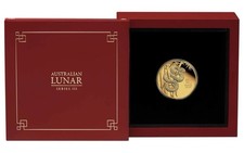 2025 Australia Lunar Series III Year of the Snake 1/4 oz 99.99% Gold Proof Coin