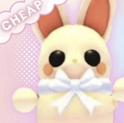 Mega White Chocybunny Adopt me Quick Delivery Cheap 