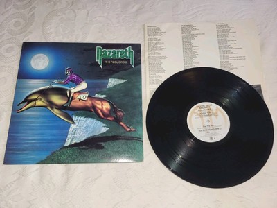 NAZARETH-THE FOOL CIRCLE 1981 A&M RECORDS LP SP-4844 EXC. VG+ DRESSED TO KILL