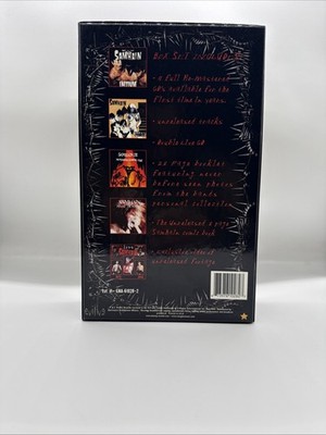 SAMHAIN CD Box Set with 5 Disc Set, Booklet, VHS Reissue 2000