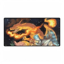 Anime Pok mon Charizard Gaming Desk Mat Mouse Pad