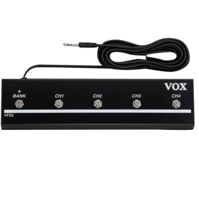 VOX VFS-5 Footswitch VT Valvetronix Serie - Fußschalter für Gitarrenverstärker