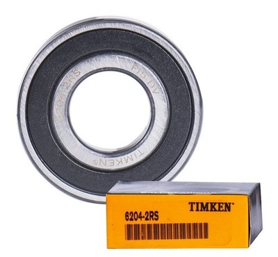 2PCS New TIMKEN 6204-2RS 20X47X14MM Double Rubber Sealed Bearings  Fast shipment