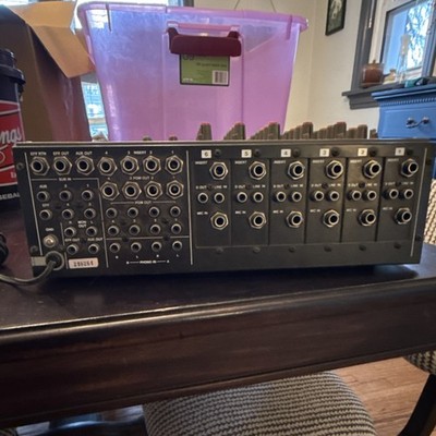 TASCAM 106 6-Channel Analog Mixer VU Meter Fader 3-Band EQ Desktop