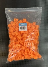 Saferly Skull Tattoo Ink Caps for Tattooing, Disposable Pigment Holder 200 Piece