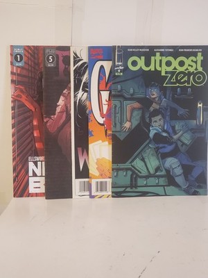 Comic Lot of 4 | Nibiru #1 & #5 Scout Comics + Gambit Marvel + Outpost Zero...