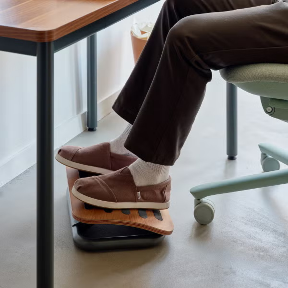 Branch Adjustable Footrest Walnut