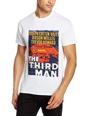 Studiocanal: The Third Man White (T-Shirt Unisex Tg. S) T-Shirt NEU
