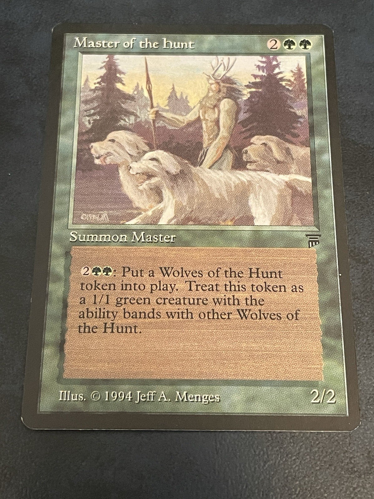 Master Of The Hunt Legends MTG Magic The Gathering Card LP