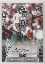 2020 Leaf Draft Raequan Williams #BA-RW1 Auto 9zx