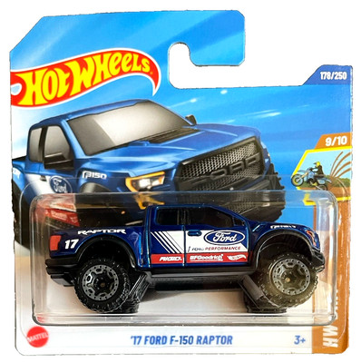 Hot Wheels '17 Ford F 150 Raptor HW Dirt 9/10 2025 178/250 1:64 Modellauto 4x4
