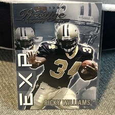 1999 Playoff Prestige EXP - Rookie Ricky Williams #EX39 (RC)