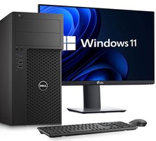 Torre de Escritorio Dell 3620 i7-6th 32GB RAM 1TB SSD 1TB HDD WiFi Nuevo 24" LED Win 11