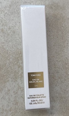 Tom Ford ~ Eau de Soleil Blanc ~ EDT Spray Perfume ~ .34 fl oz (10mL) ~ SEALED!
