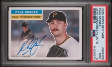 2025 Topps Heritage 25th Anniversary Auto Paul Skenes #H25APS /200 PSA 9