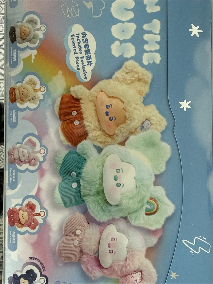 Miniso Disney Mickey Head in Clouds Series Vinilo Peluche Caja Ciega Estuche Foto 3 de 3