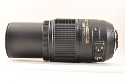 Nikon AF-S DX NIKKOR 55-300mm F/4.5-5.6 G ED VR Lens w/Hood Mint