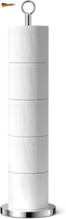 Freistehender Edelstahl Toilettenpapierhalter Mit Reservefunktion FüR Badezimmer