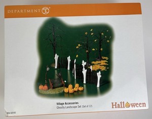 DEPT 56 Halloween Village Accessories Animated Haunted Wall New In Box
