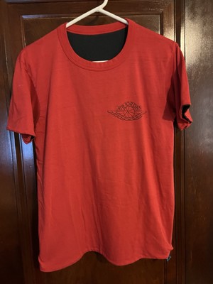 RARE Vintage 80s Air Jordan x Nike Reversible Tee T Shirt Size