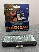 Vintage Sylvania Blue Dot And GE Flashbar For Flash Bar Cameras 32 Flashes Total