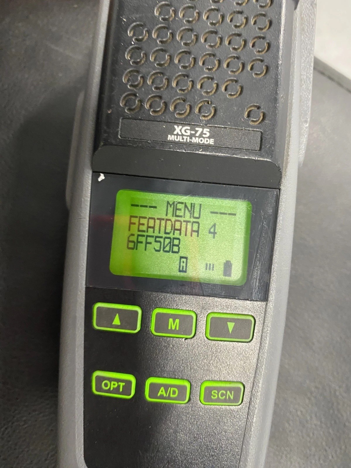 Harris EVXG-PB78B 700/800 Mhz Digital TDMA Radio AES Encryption Trunking