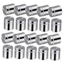 48 Packs Sign Standoff Screws Advertising Screws Stainless Steel 1 x 1 Inch