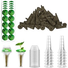 124 pcs Seed Pod Kit for Aerogarden, Grow Anything Kit for Indoor Hydroponics... 0.21 per gallon