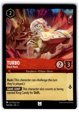 Turbo - Royal Hack Uncommon Shimmering Skies 106/204 NM