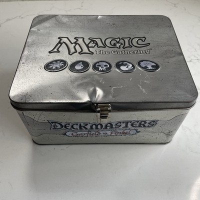 MTG Deckmasters Garfield vs Finkel Metal Storage Tin Only (w/ Plastic Insert)