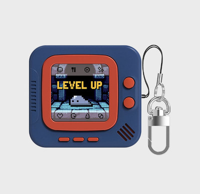 Samsung Galaxy Buds4 Buds4 Pro Retro LEVEL UP Pixel Case Wireless Wired Charging